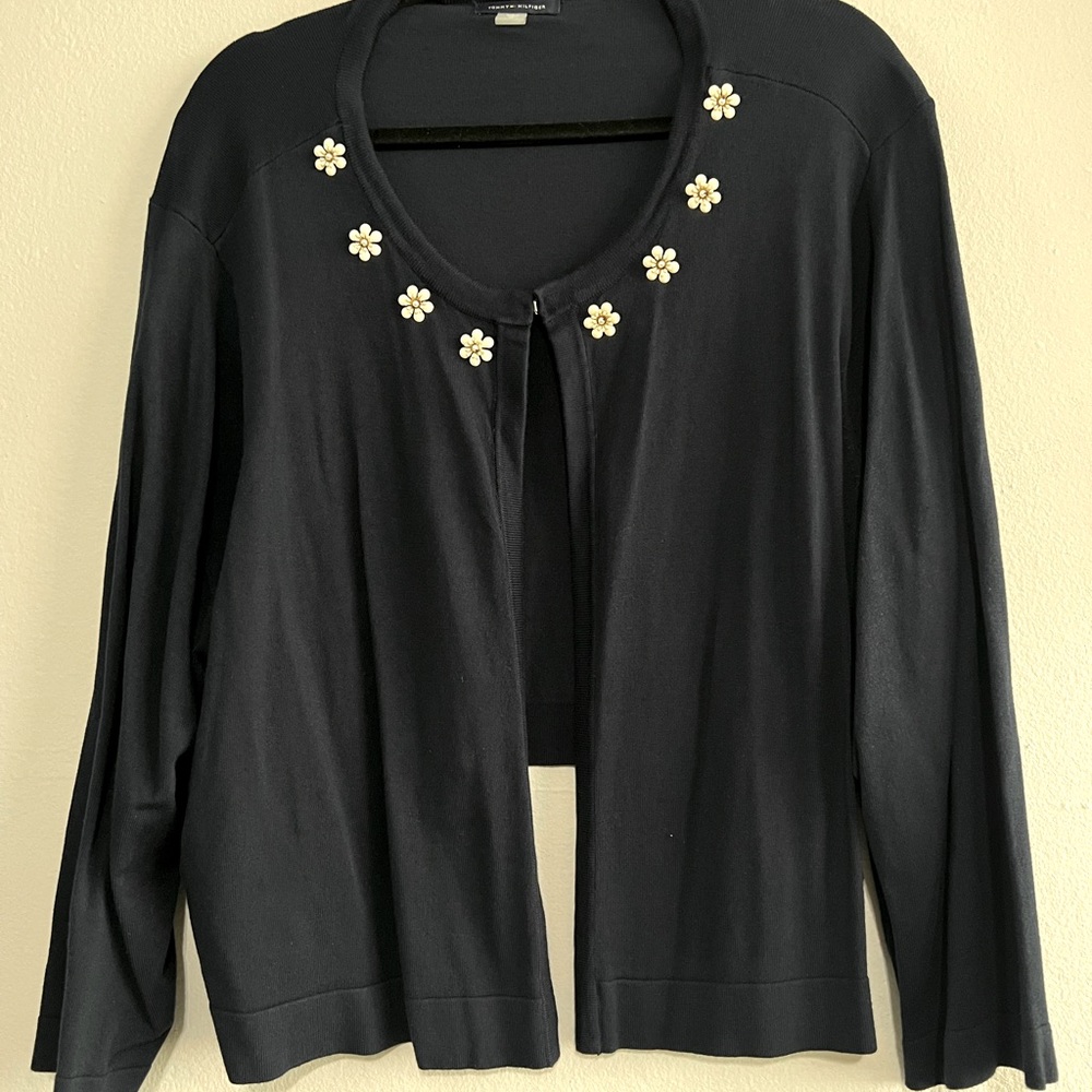 When you need a cardigan just look for Tommy!